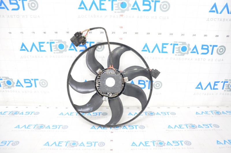 Cooling fan left VW Passat b8 16-19 USA big, bearing hums