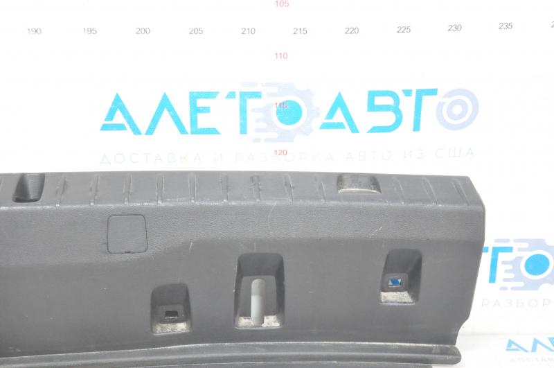 Trunk opening trim BMW 7 G11 G12 16-19 black, scratches