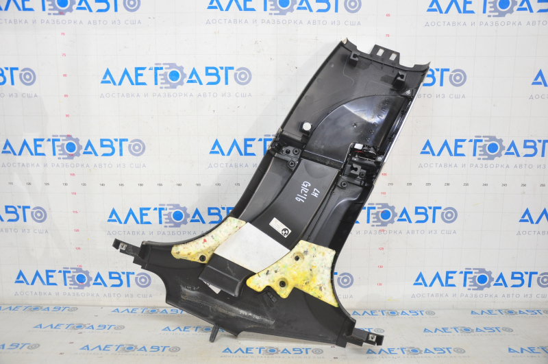 Center pillar trim lower left BMW 7 G11 G12 16-22 black-beige