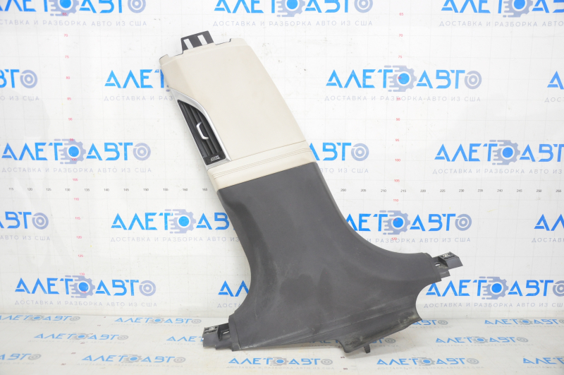 Center pillar trim lower left BMW 7 G11 G12 16-22 black-beige