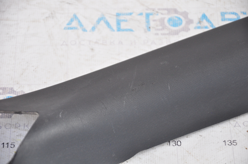Front pillar trim right Chevrolet Camaro 16- coupe black, scratches