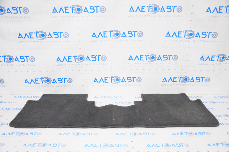 Rear interior mat Honda CRV 17-22 black cloth, dry cleanable