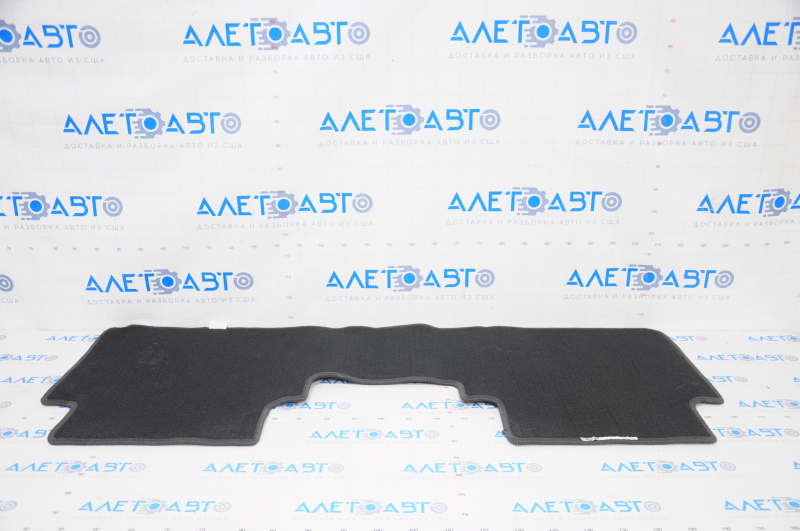 Rear interior mat Honda CRV 17-22 black cloth, dry cleanable