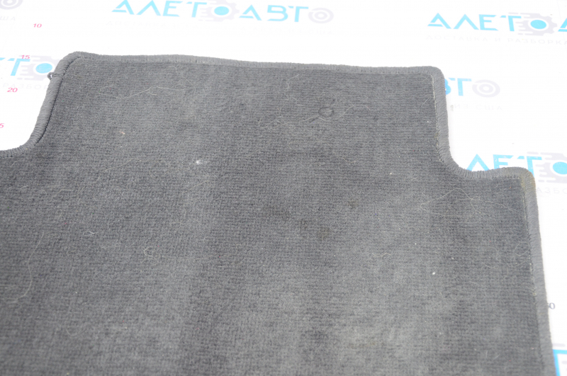 Rear interior mat Honda CRV 17-22 black cloth, dry cleanable