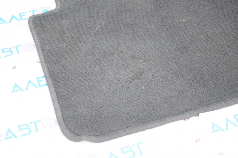 Rear interior mat Honda CRV 17-22 black cloth, dry cleanable