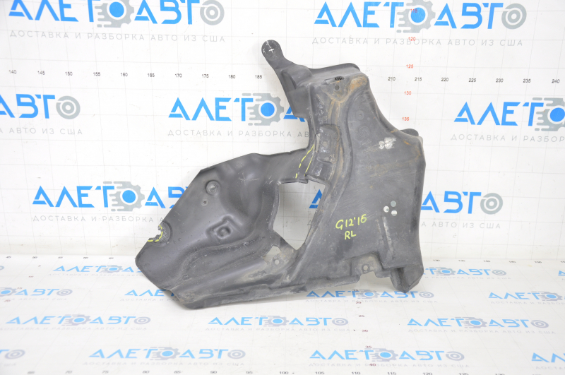 Rear bumper guard left BMW 7 G11 G12 16-22 dented, broken fasteners