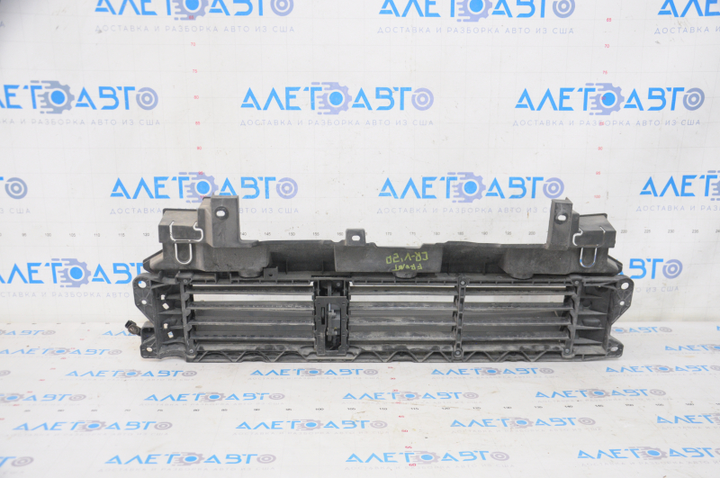 Radiator deflector blinds Honda CRV 20-22 top, complete with motor and deflector