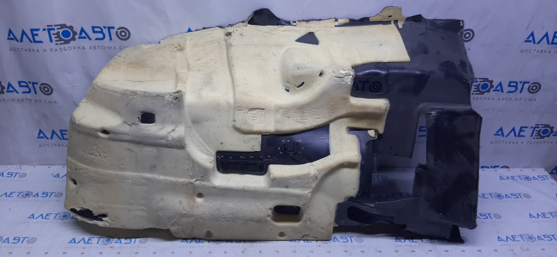 Floor covering right Cadillac ATS 13 - black, tears, for dry cleaning
