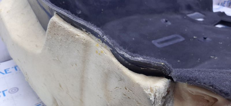 Floor covering right Cadillac ATS 13 - black, tears, for dry cleaning