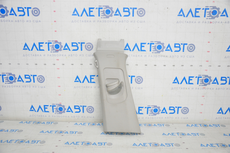Center pillar trim upper belt left VW Tiguan 18-24 gray, scratches