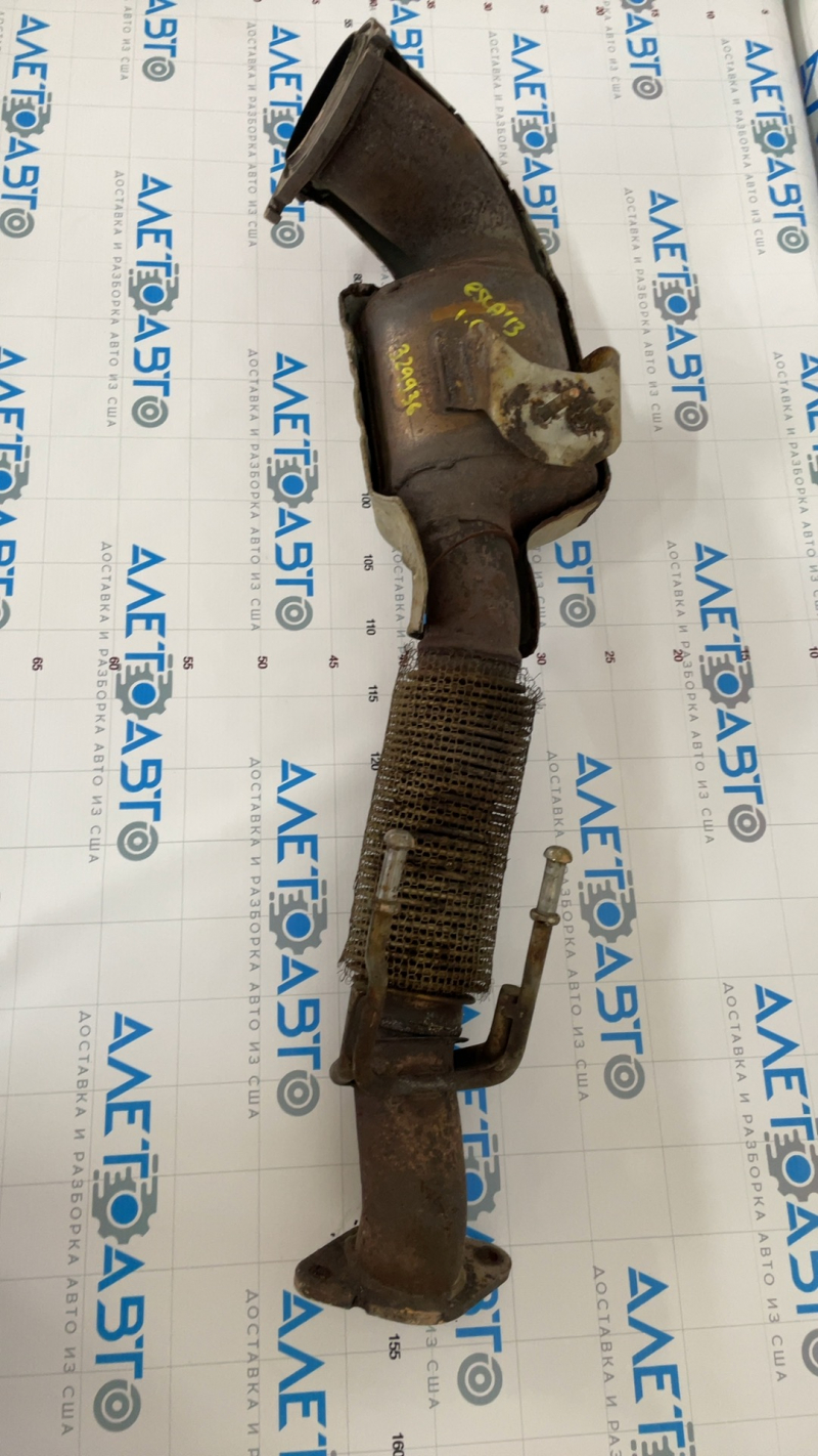Catalytic converter Ford Escape MK3 13-19 1.5T 1.6T torn mesh on the corrugation