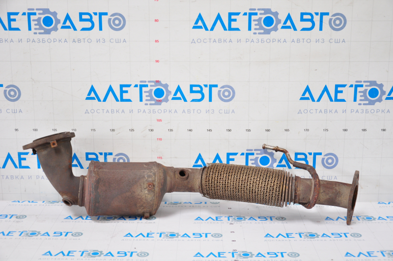 Catalytic converter Ford Escape MK3 13-19 1.5T 1.6T torn mesh, broken mounting bolt