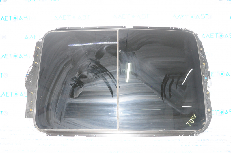 Sunroof assembly VW Tiguan 09-17 panorama, gray curtain for cleaning