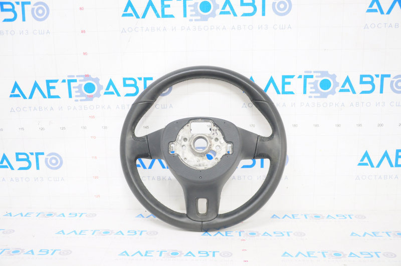 Naked steering wheel VW Tiguan 11-17 rest, rubber, black, scratches