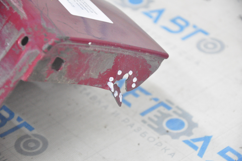 Right threshold Lexus ES300h ES350 13-18 red, scratches, broken fastener, fracture