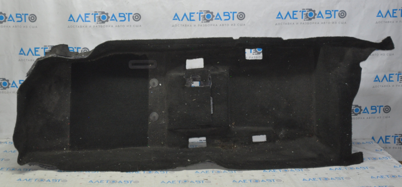 Floor covering right Chevrolet Volt 11-15 black, lining peeled off, needs dry cleaning
