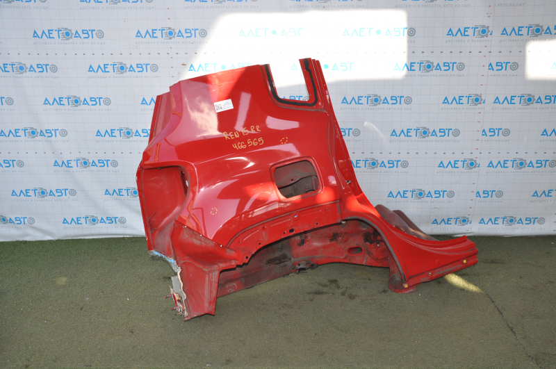 Quarter wing rear right Jeep Renegade 15 - red, pokes