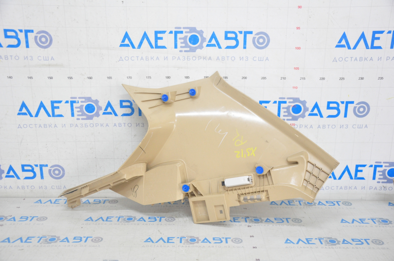 Arch trim left BMW X3 F25 11-17 upper, beige