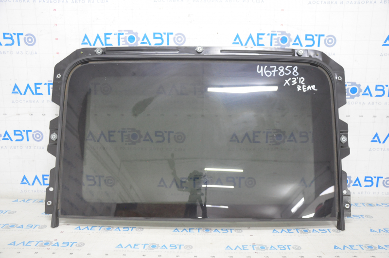Rear sunroof glass BMW X3 F25 11-17