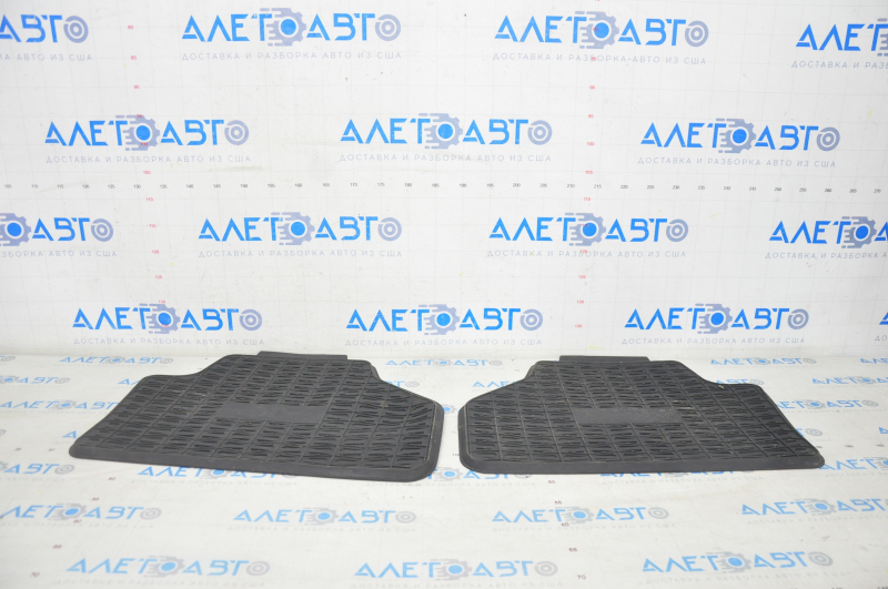 Set of interior mats BMW X3 F25 11-17 rubber black