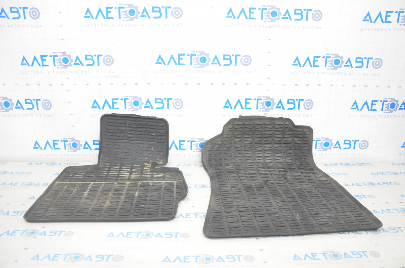 Set of interior mats BMW X3 F25 11-17 rubber black
