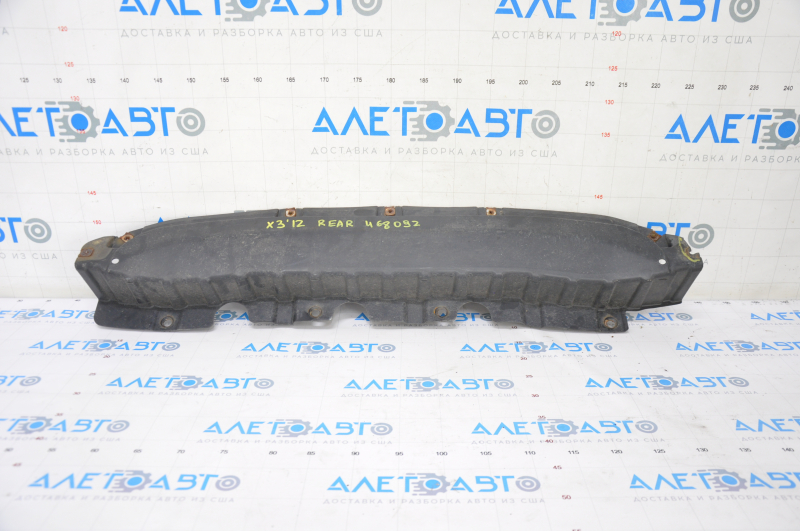 Rear bumper protection BMW X3 F25 11-14 pre-rest, tear