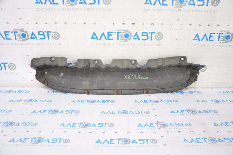 Rear bumper protection BMW X3 F25 11-14 pre-rest, tear