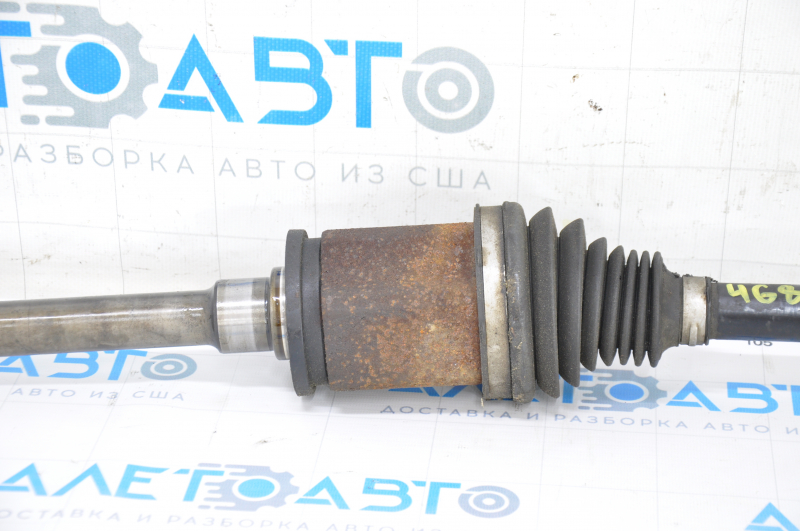 Drive axle shaft front right BMW X3 F25 11-17 2.0T rusty