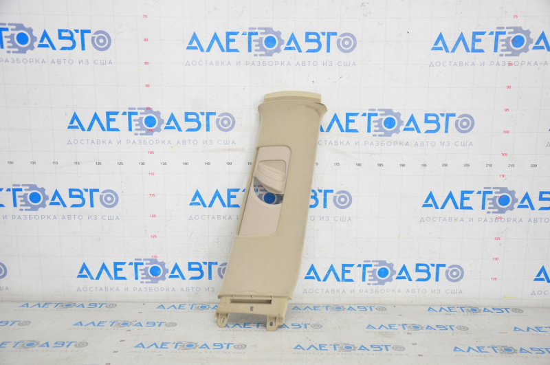 Center pillar trim upper belt right Lexus RX300 RX330 RX350 RX400h 04-09 beige, chemically treated, scratch