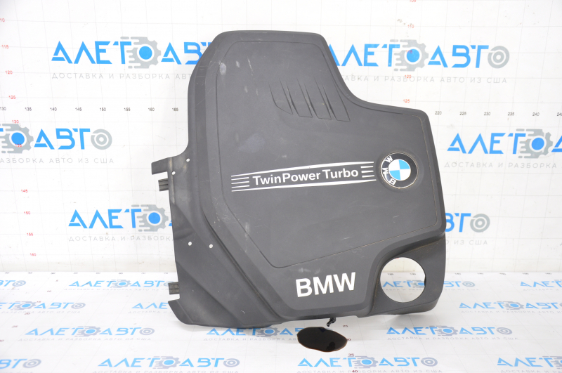 Engine cover BMW X3 F25 11-17 2.0T broken mount, broken nose