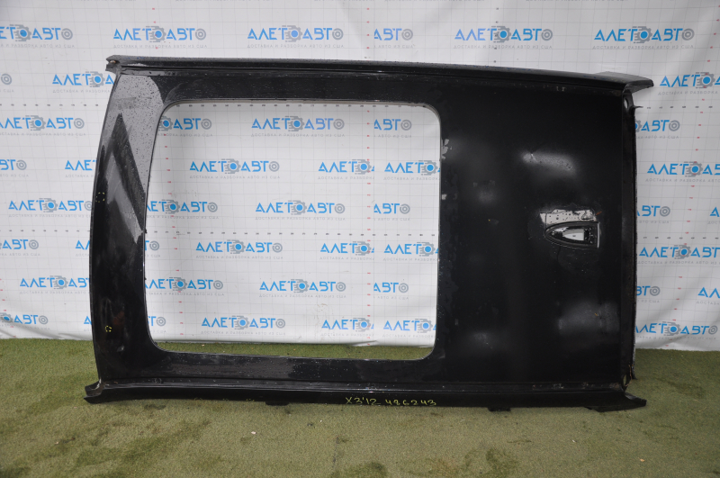 Roof metal BMW X3 F25 11-17 for panorama, sawn off, butts