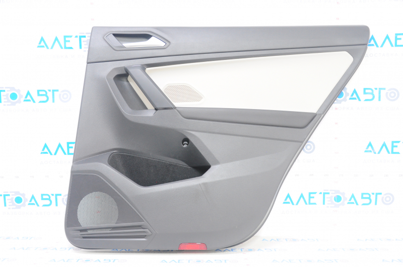 Door trim card rear right VW Tiguan 18-20 black-gray, scratch