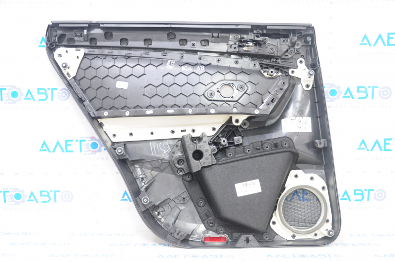 Door trim card rear right VW Tiguan 18-20 black-gray, scratch