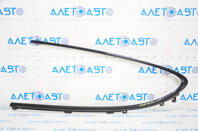 Molding rear left door Porsche Panamera 10-16 black gloss