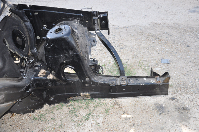 Quarter front left Jeep Grand Cherokee WK2 11-21 black, on the body