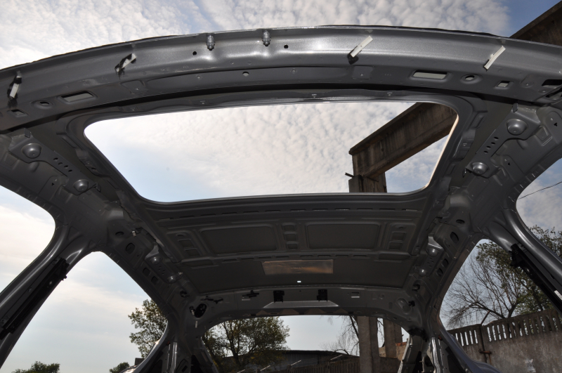 Metal roof Porsche Panamera 10-16 under the hatch and antenna, on the body