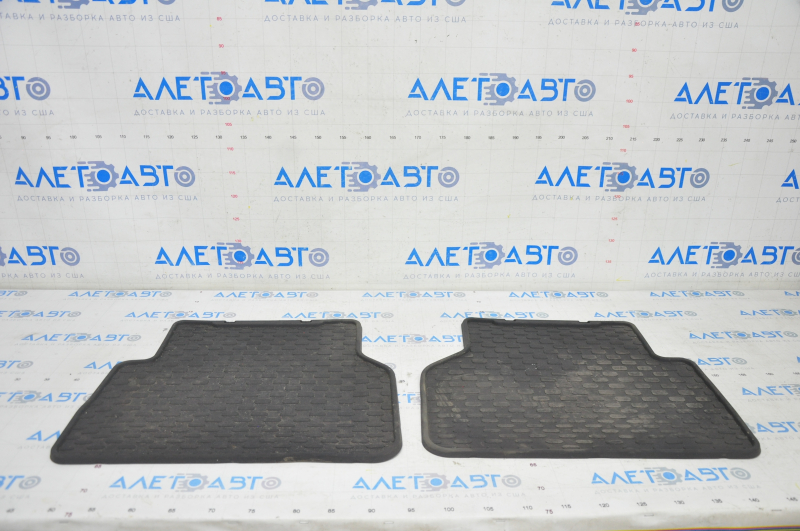 Set of floor mats for VW Tiguan 09-17 rubber black