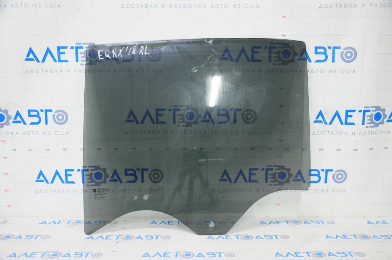 Glass of the rear left door Chevrolet Equinox 18 - tinted, chipped
