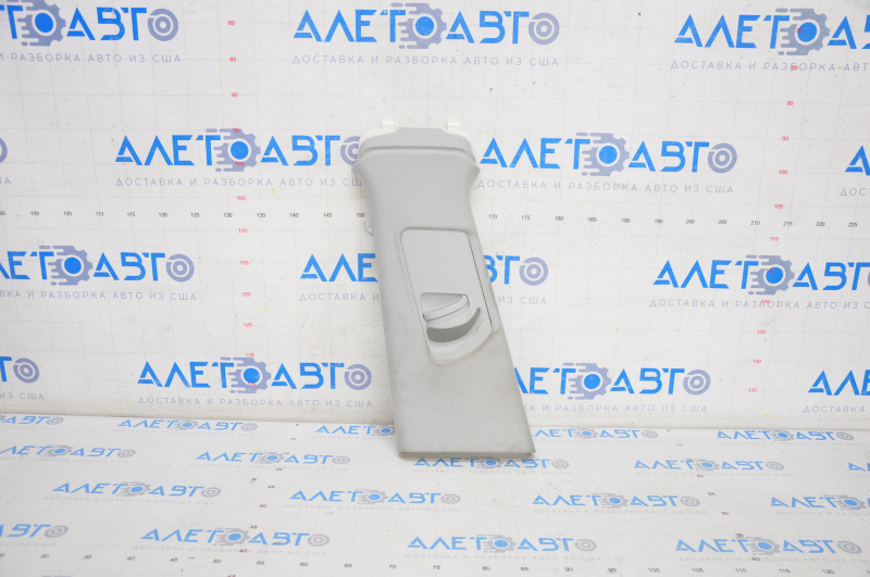 Upper center pillar trim belt left Audi Q5 8R 09-17 gray, for cleaning