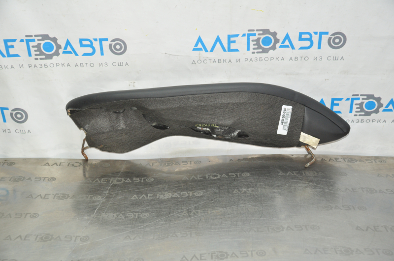 Rear Seat Side Trim Left Chrysler 200 15-17 Leather Black, Rusty Fasteners