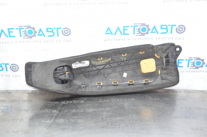 Side trim rear seats left Nissan Altima 13-18 velour black, for cleaning, burnt