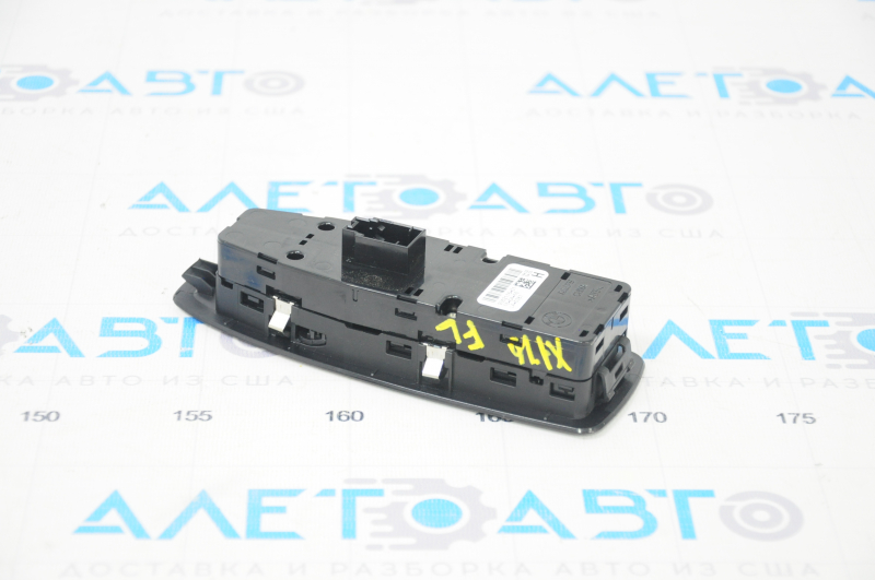 Front left window lift control BMW X1 F48 16-22 black with overlay, for folding mirrors, scratches