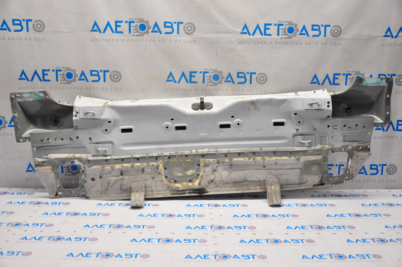 Rear panel VW Tiguan 09-17 2 parts, white, dented, tears
