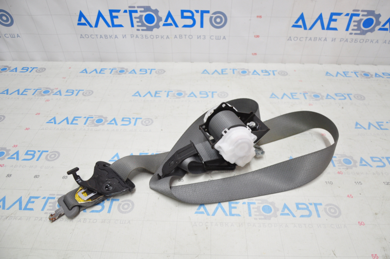 Seat belt 3rd row in the ceiling Toyota Highlander 20- gray, for cleaning, contact with water