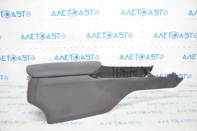 Console central armrest Toyota Camry v70 18-19 leather black, US, scratch, dry cleaning, non-factory hole