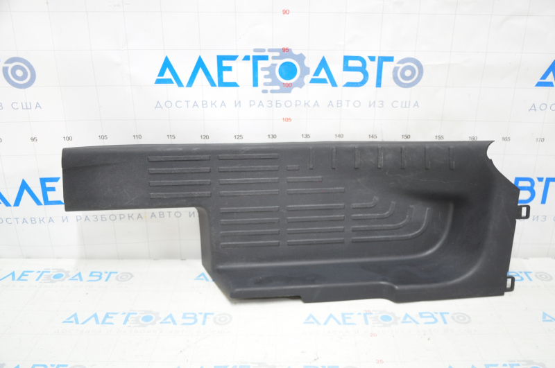 Door sill trim rear right Toyota Highlander 20- black, scratches