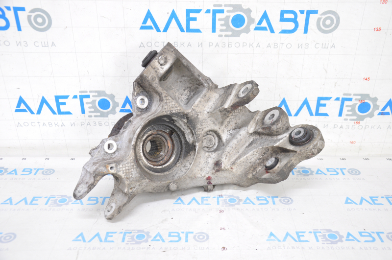 Trunnion with hub rear right Jaguar F-Pace X761 17-21 rusty hub