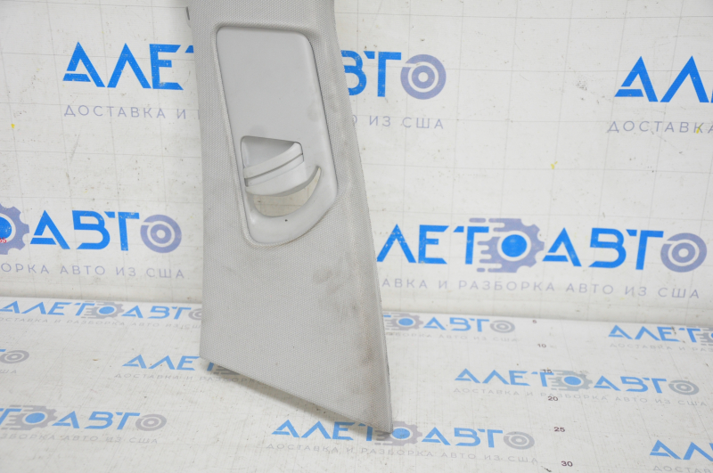 Upper center pillar trim left belt Audi A4 B8 13-16 rest, sedan gray, for dry cleaning