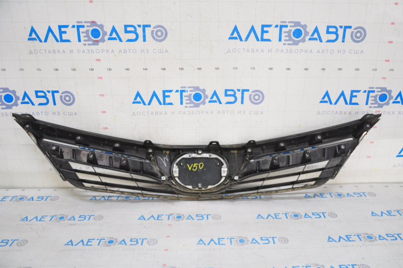 Grill radiator grill with badge Toyota Camry v50 12-14 hybrid usa sand