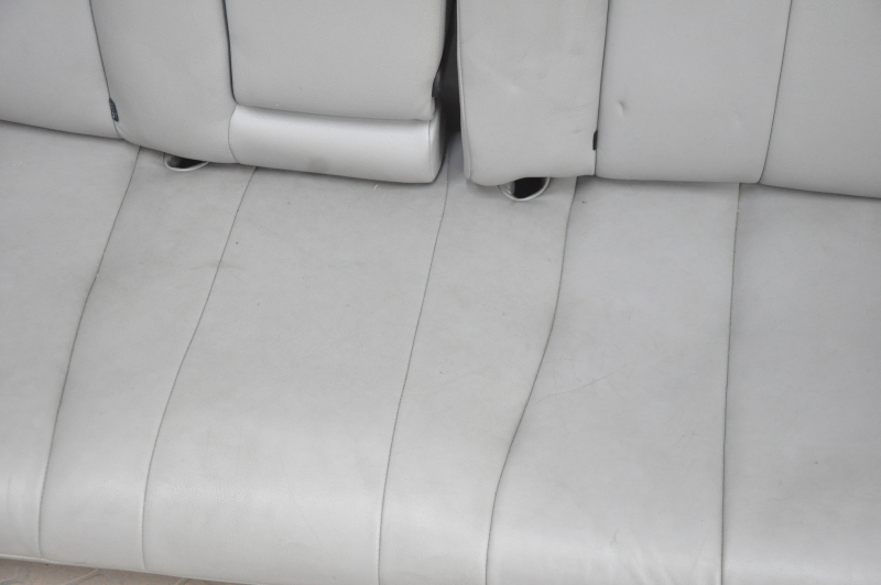 Rear row of seats 2nd row Toyota Camry v40 07-09 leather, gray, scratches on leather, for cleaning